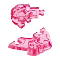 Areyougame.Com 3d Crystal Puzzle - Disney Rapunzel (Pink): 39 Pcs Puzzle