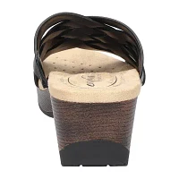 Easy Works By Street Womens Rosanna Wedge Sandals