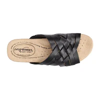 Easy Works By Street Womens Rosanna Wedge Sandals