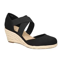 Easy Street Womens Pari Wedge Sandals