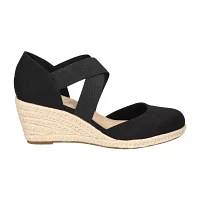 Easy Street Womens Pari Wedge Sandals