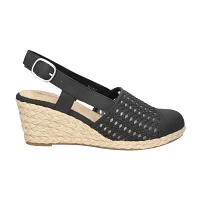 Easy Street Womens Taffy Wedge Sandals