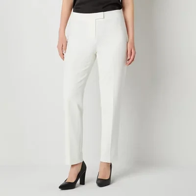 EP Modern by Evan-Picone Womens Straight Fit Slim Suit Pants