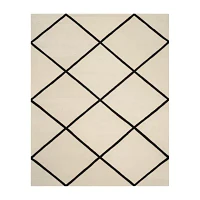 Safavieh Jayma Geometric Hand Tufted Wool Indoor Round Rug