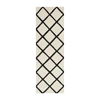 Safavieh Jayma Geometric Hand Tufted Wool Indoor Round Rug