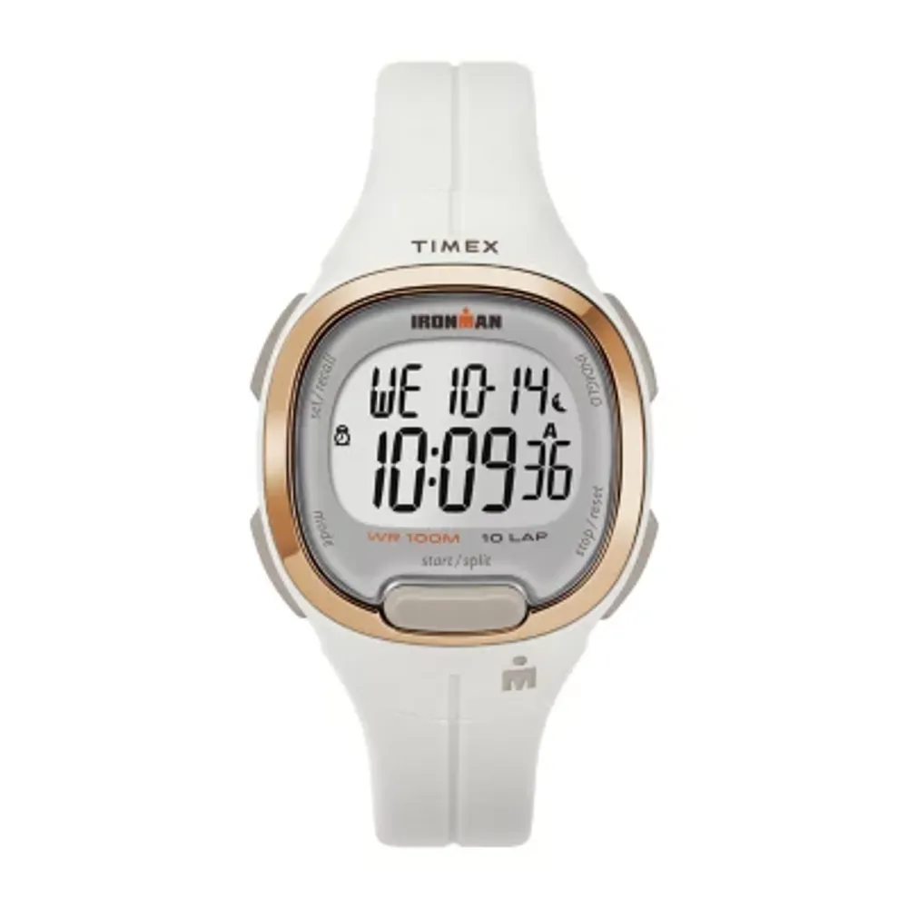 Timex Ironman Womens White Strap Watch Tw5m19900jt