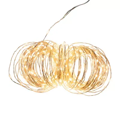 Kurt Adler 300-Light Warm  Led Rice String Lights