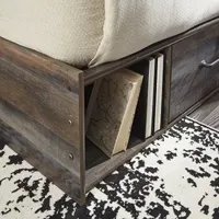 Signature Design by Ashley® Drystan Bookcase Bed with -Storage Drawers