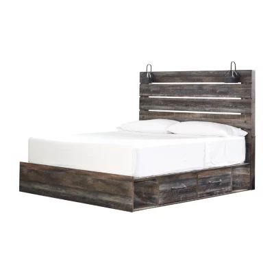 Signature Design by Ashley® Drystan Panel Storage Bed with 4-Drawers