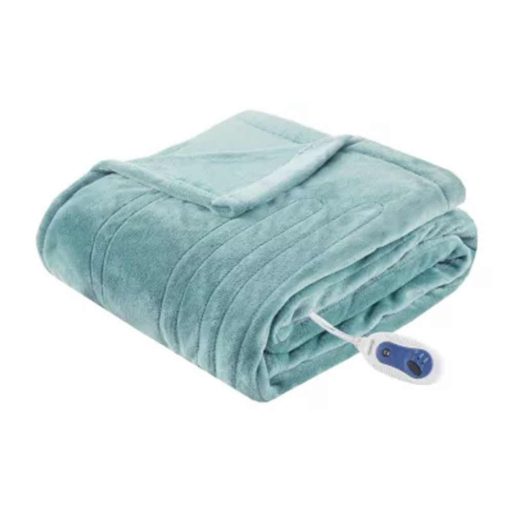 Beautyrest Oversized Heated Midweight Washable Electric Throws - 3 Heat  Settings 2hr Auto off | Plaza Del Caribe