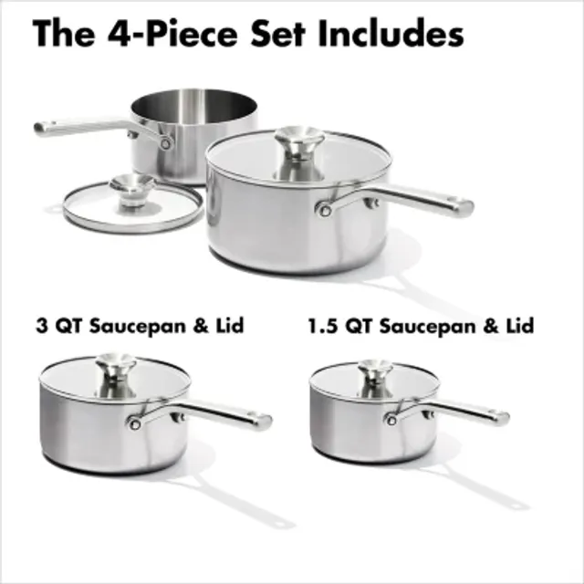 OXO Tri-Ply Stainless Mira Series 3.3qt Saute Pan