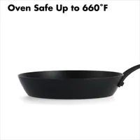 OXO Black Steel 8" Frying Pan with Silicone Sleeve