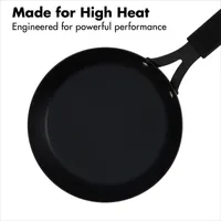 OXO Black Steel 8" Frying Pan with Silicone Sleeve