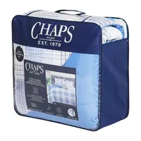 Chaps Plaid Midweight Comforter Set