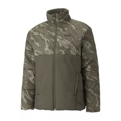 PUMA Essential+ Mens Water Resistant Midweight Puffer Jacket