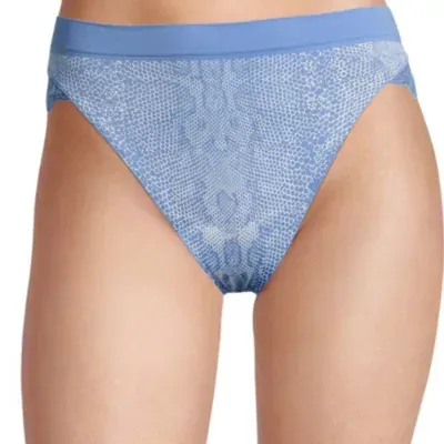 Ambrielle Seamless  Lace High Cut Panty 12p050