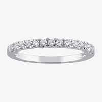 (H-I / I1) Womens 2 CT. T.W. Lab Grown White Diamond 10K Gold Cushion Side Stone Halo Bridal Set