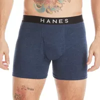 Hanes Ultimate Comfort Blend Mens 4 Pack Boxer Briefs