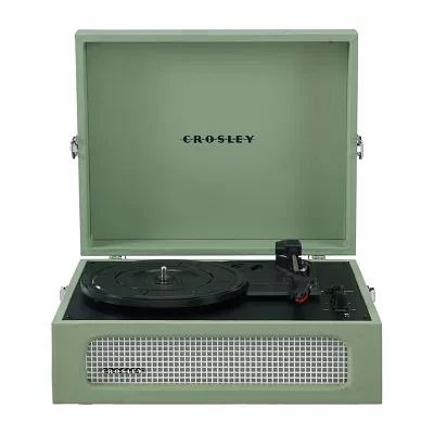 Crosley Voyager Turntable with Built-in Full-Range Stereo Speakers