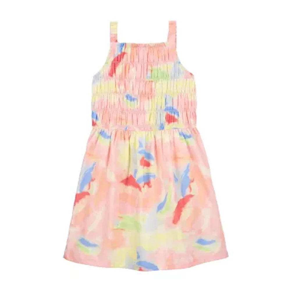 Carter's Little & Big Girls Sleeveless Drop Waist Dress