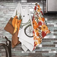 Ritz Sunflower Bike 3-pc. Kitchen Towels