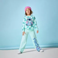 Disney Collection Little & Big Girls 2-pc. Stitch Pant Set