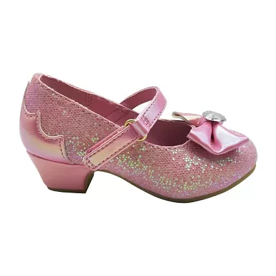 Disney Girls Princess Heel Slip-On Shoe