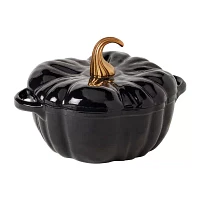 Smith & Clark Cast Iron Pumpkin Harvest 2-qt. Dutch Oven