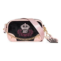 Juicy By Couture Velour Gift Set Crossbody Bag