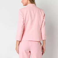 Black Label by Evan-Picone Womens Classic Fit Suit Jacket