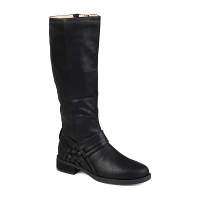 Journee Collection Womens Meg Stacked Heel Over the Knee Boots