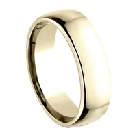 6.5MM 10K Gold Wedding Band