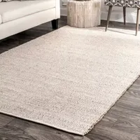 nuLoom Elfriede Solid Hand Woven Rug