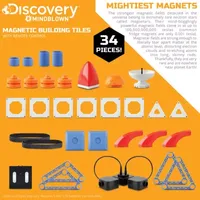 Discovery #Mindblown Customizable Magnetic Building Tiles with Remote Control