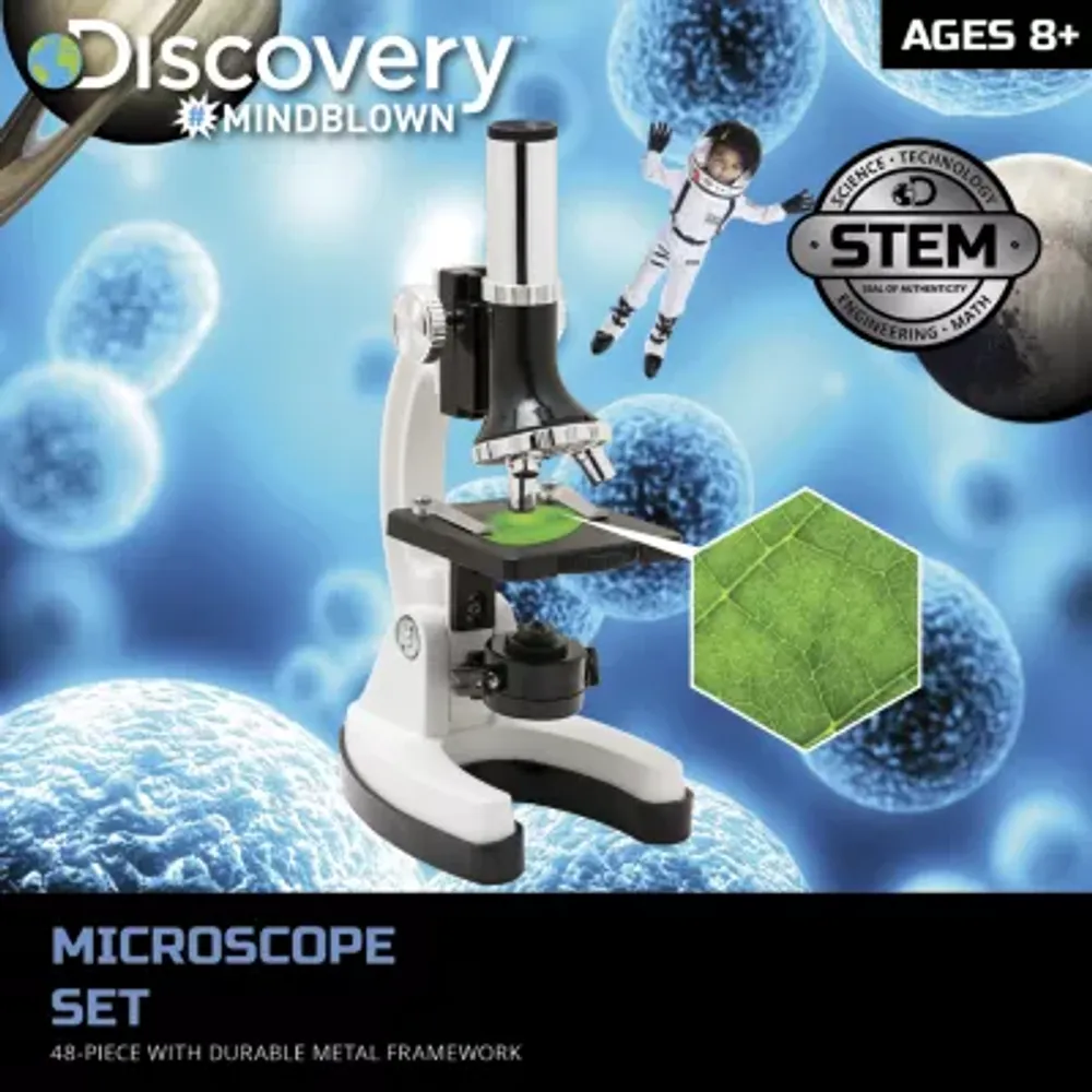 Discovery Mindblown Kids 48pc Microscope Set