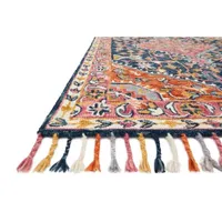 Loloi Zharah Hooked Rectangular Rugs & Floor Coverings Indoor Accent