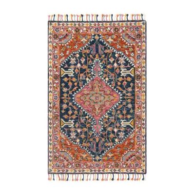 Loloi Zharah Hooked Indoor Rectangular Accent Rug