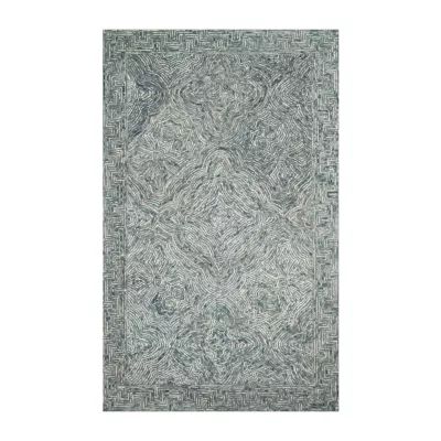 Loloi Ziva Abstract Hand Tufted Indoor Rectangular Accent Rug