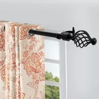 Deco Window 2-Pack Swirl 3/4 IN Curtain Rod