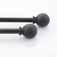 Deco Window 2-Pack Ball 5/8 Curtain Rod