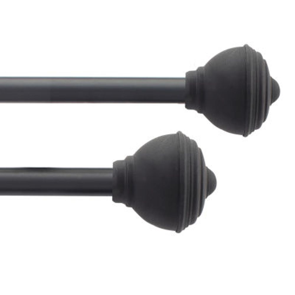 Deco Window 2-Pack Urn / Curtain Rod