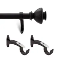 Deco Window 2-Pack Urn / Curtain Rod