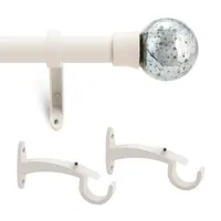 Deco Window Mercury Ball 1 Curtain Rod