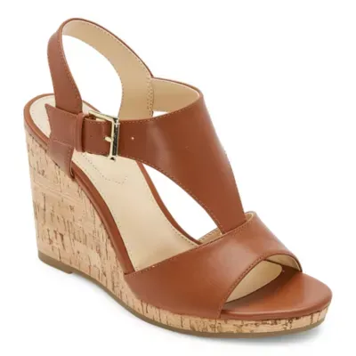 Liz Claiborne Womens Alba Wedge Sandals