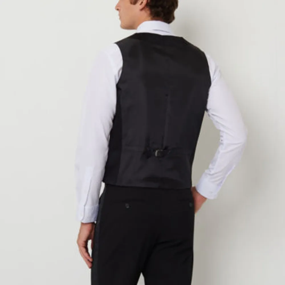 J. Ferrar Ultra Comfort Mens Slim Fit Tuxedo Vest