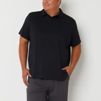 Stylus Big and Tall Mens Regular Fit Short Sleeve Polo Shirt