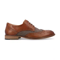 Thomas And Vine Mens Filmore Wing Tip Oxford Shoes