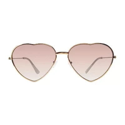 Juicy By Juicy Couture Womens UV Protection Heart Sunglasses