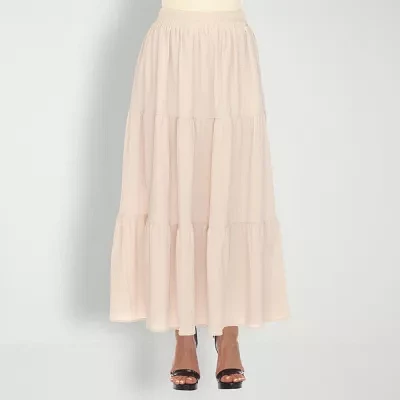 White Mark Womens Maxi Skirt