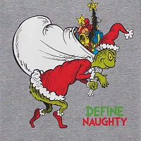 Mens Short Sleeve Grinch Graphic T-Shirt